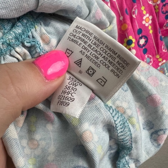 Hanna Anderson Tiered Layered Ruffle Skirt Sz 100CM - Picture 5 of 7